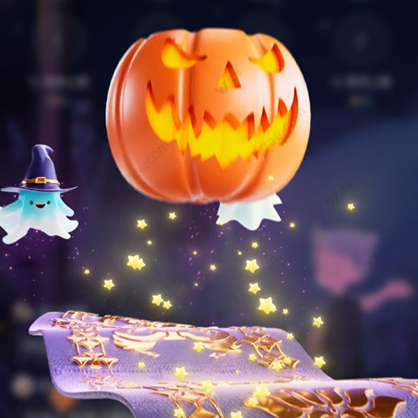 糖果南瓜灯